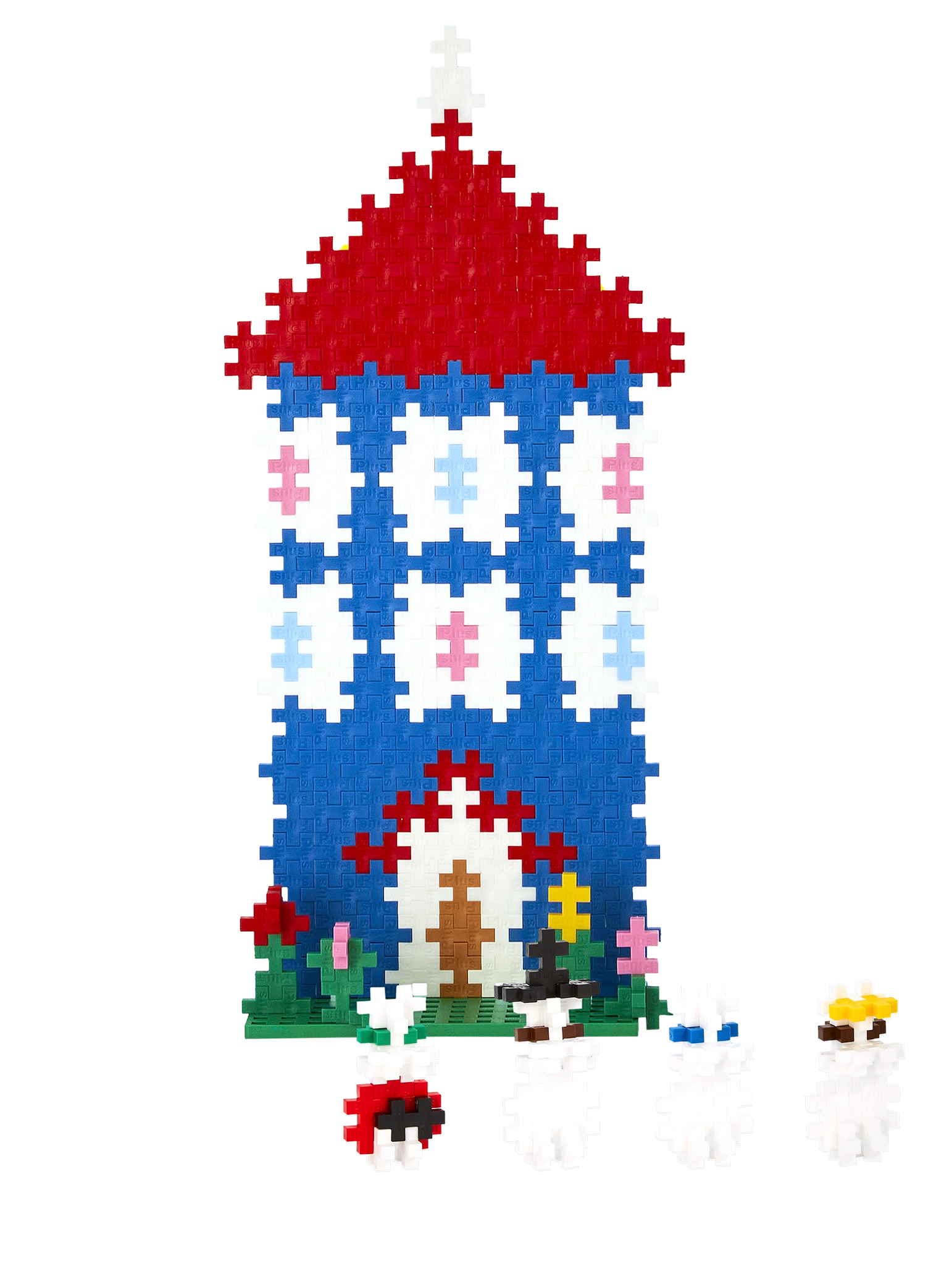 Puzzle by Number - Mumihuset med 3D figurer - 275 stk